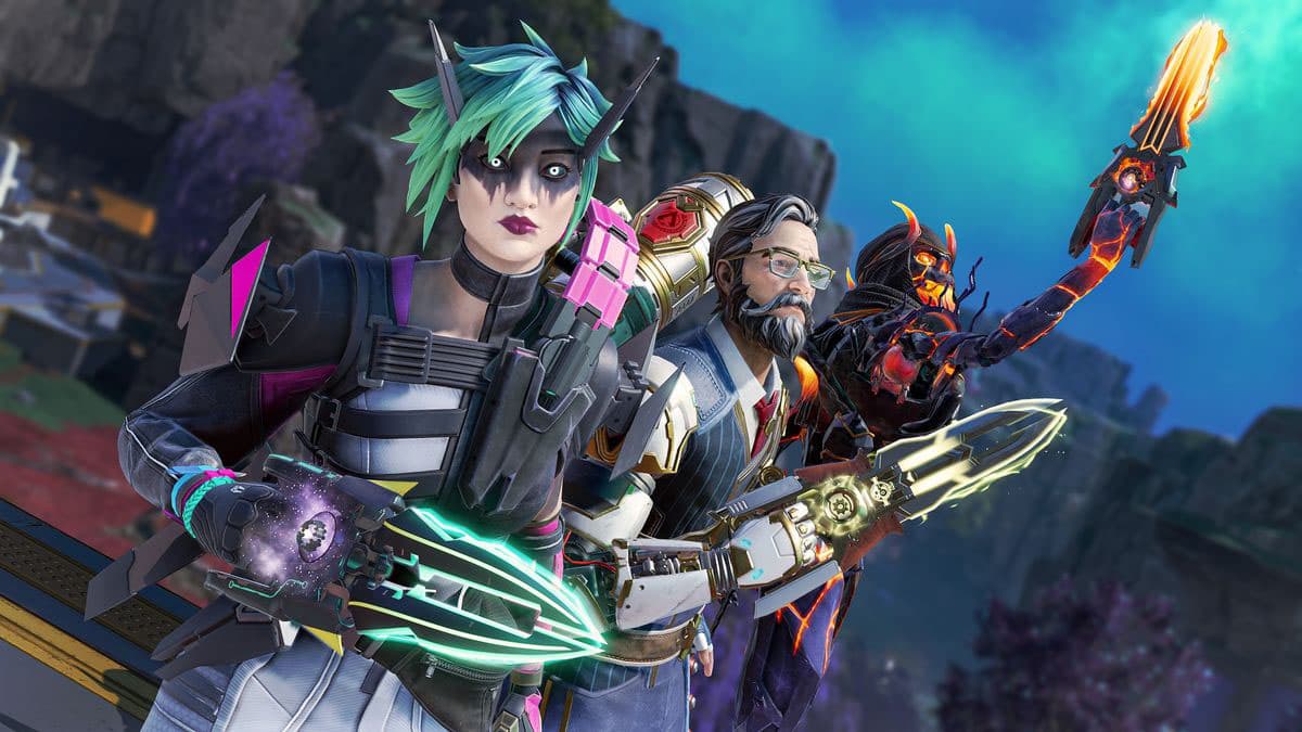 Alter, Ballistic, and Revenant in Apex Legends