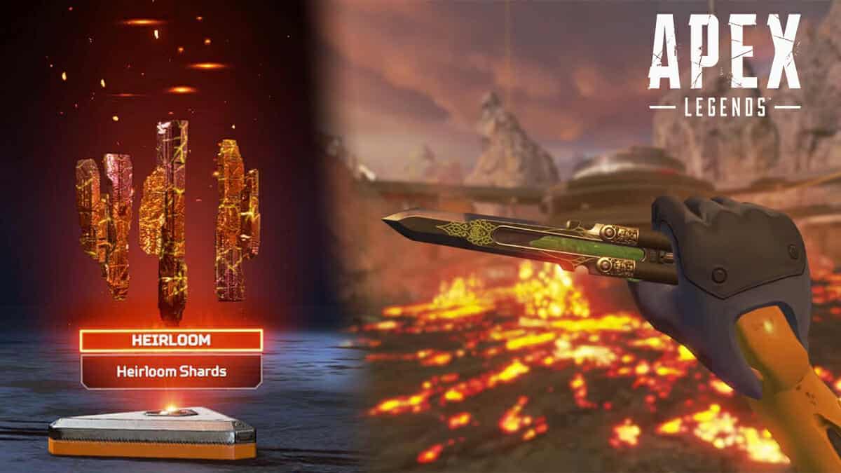 Apex Legends Heirloom Shards & Octane Butterfly Knife