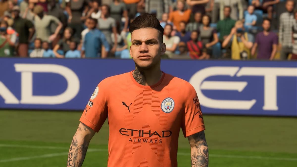 Ederson from Man City in EA FC 24