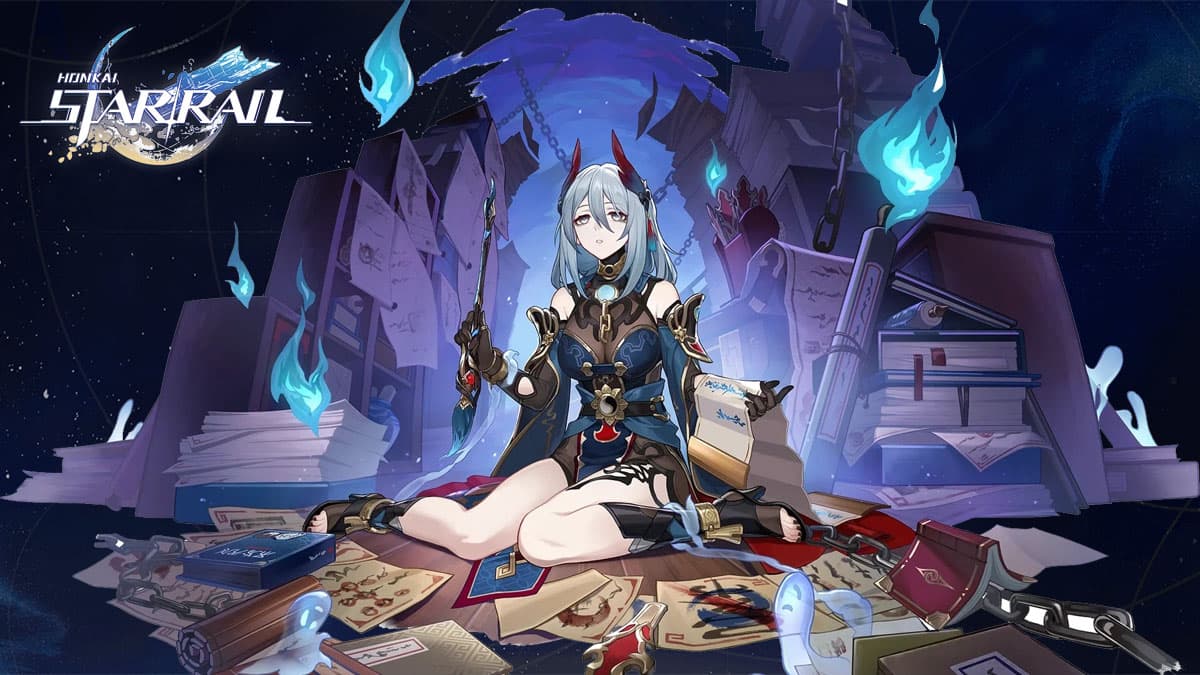 Hanya splash art in Honkai Star Rail