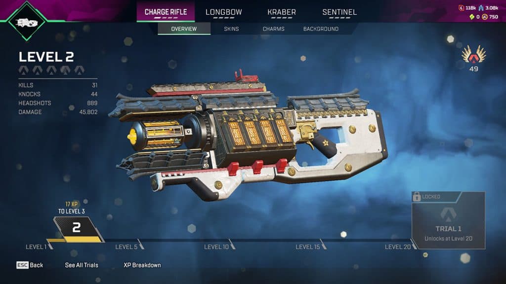 Charge Rifle in Apex Legends