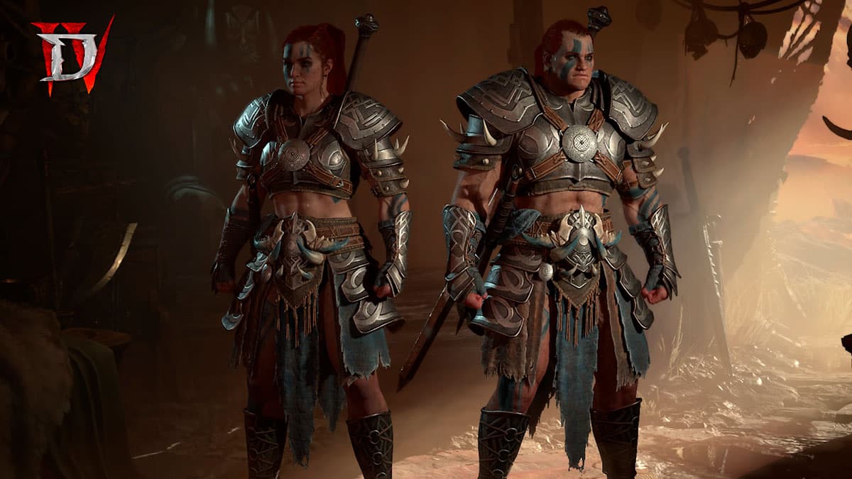 Barbarian characters in Diablo 4