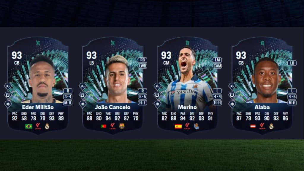 EA FC 24 LaLiga TOTS Evolution players