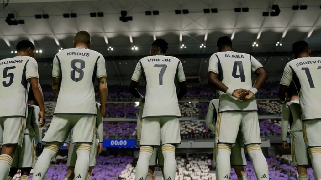 Real Madrid squad EA FC 24