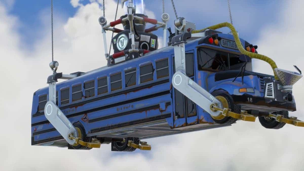 The Fortnite Battle Bus