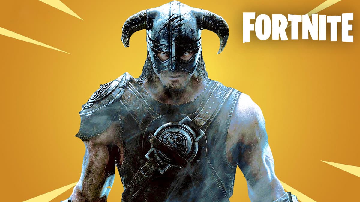 Elder Scrolls character in Fortnite