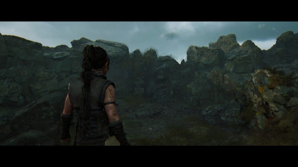 Draugar fight Hidden Face in Hellblade 2