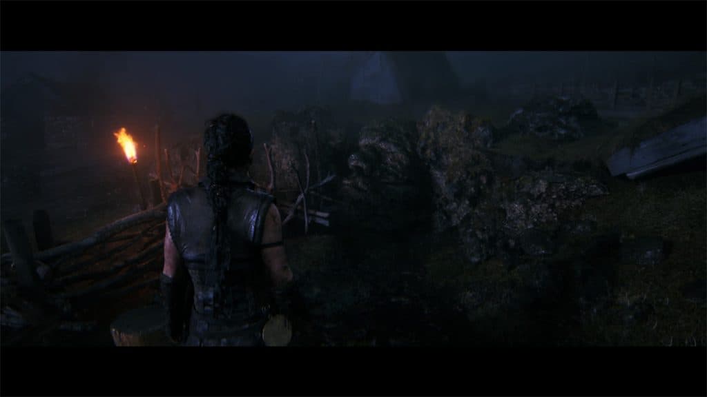 Hidden Face in Astrior's village Hellblade 2