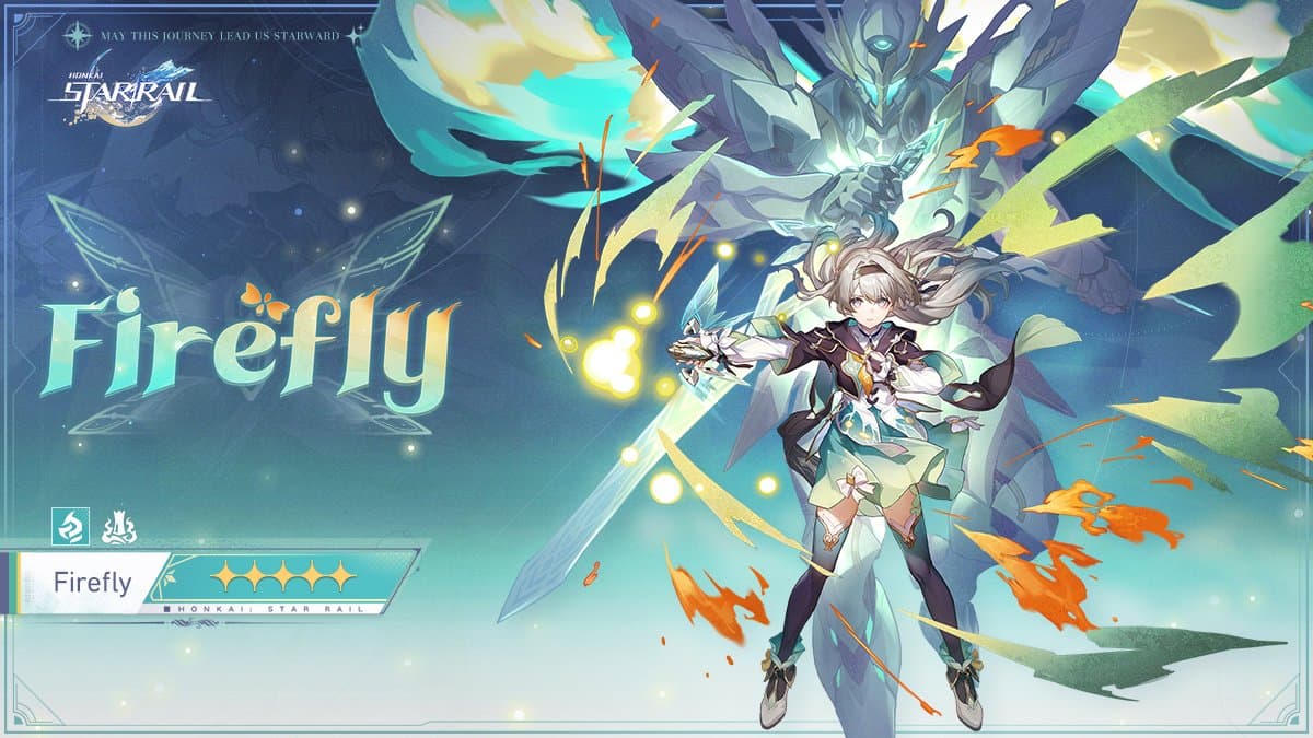 Firefly character card in Honkai Star Rail