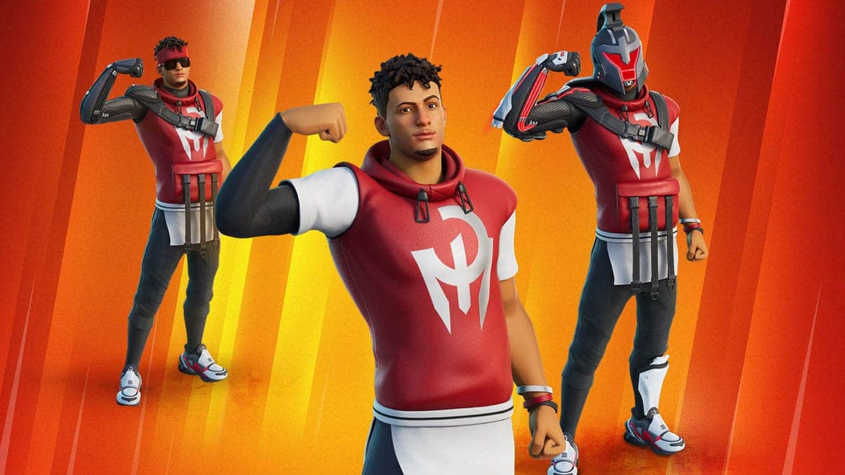 Patrick Mahomes in Fortnite