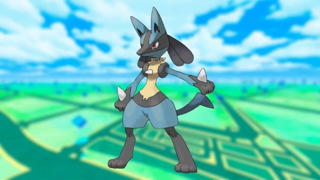 pokemon go fighting/steel-type lucario