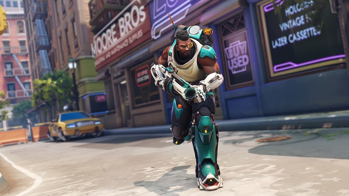 Baptiste running in Overwatch 2