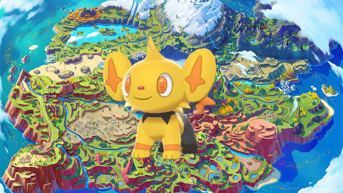 Pokemon Scarlet & Violet shiny Shinx