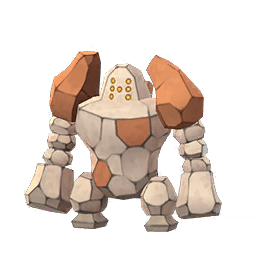 Regirock on Pokemon Go